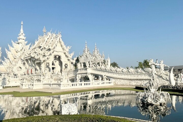 Gyllentriang Thailändsk Myanmar Laos gräns Khongfloden Gamla staden
