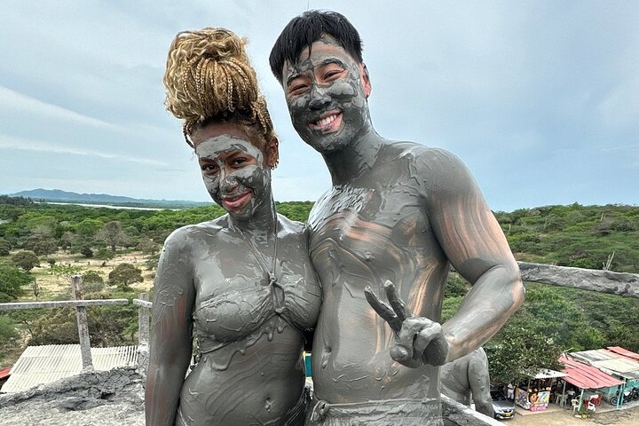 Tur til Mud Volcano i Cartagena med lunsj
