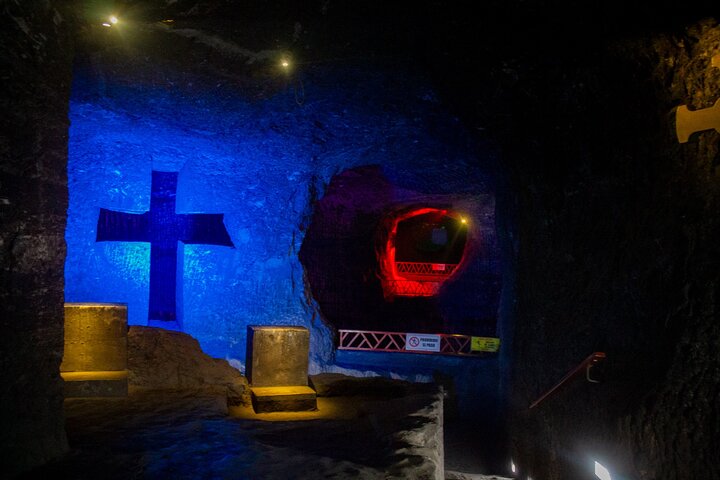 Visite de groupe partagée à la cathédrale de sel de Zipaquirá avec prise en charge