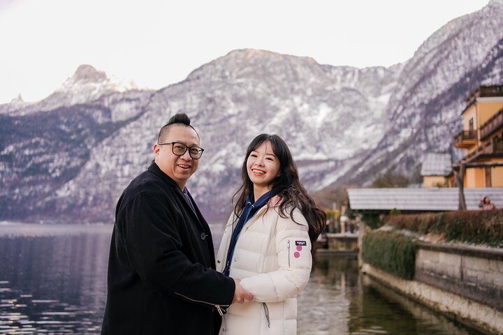 Fotos de férias privadas com fotógrafo em Hallstatt
