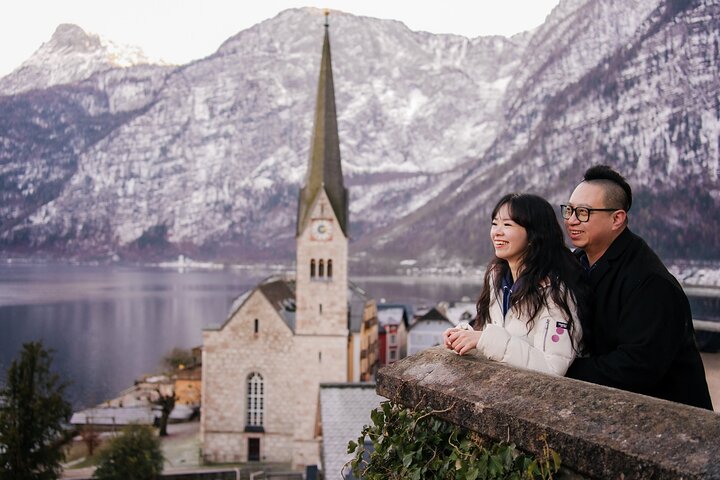 Fotos de férias privadas com fotógrafo em Hallstatt