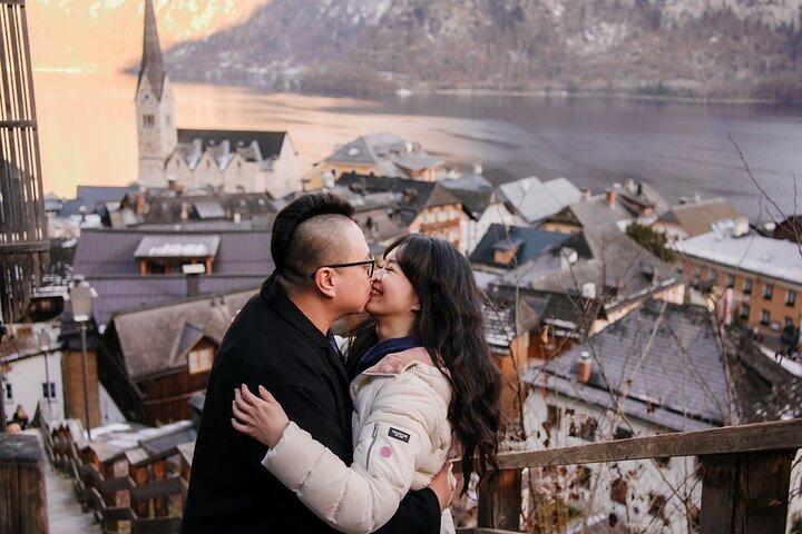 Fotos de férias privadas com fotógrafo em Hallstatt