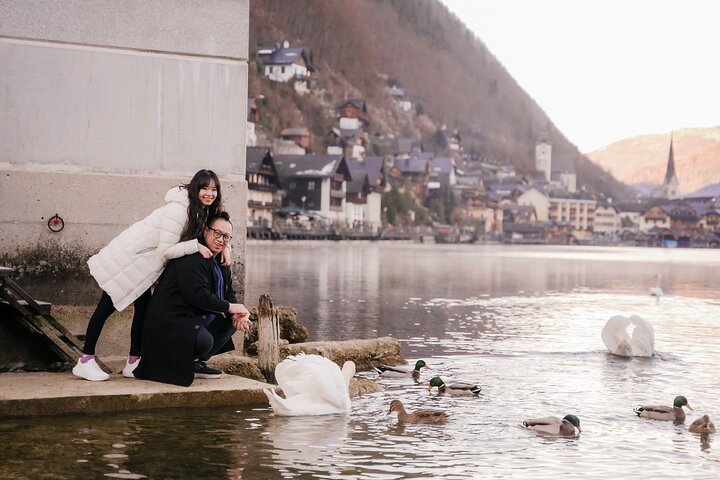 Fotos de férias privadas com fotógrafo em Hallstatt