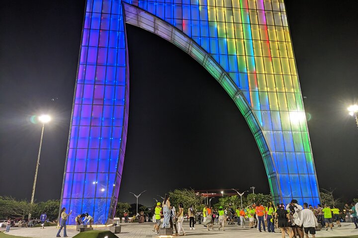 Escapada noturna caribenha, Barranquilla e Puerto Colombiano