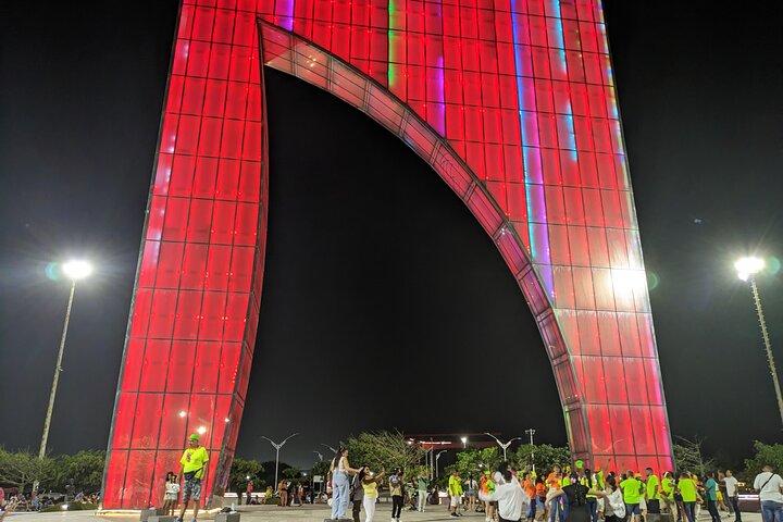 Escapada noturna caribenha, Barranquilla e Puerto Colombiano
