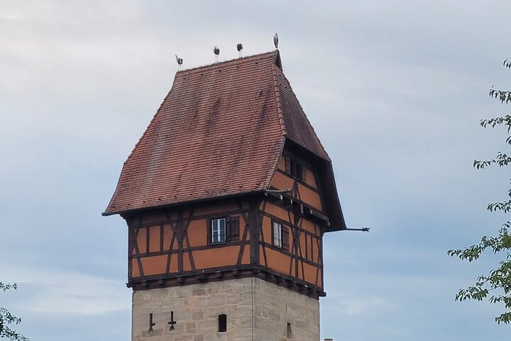 Visita guiada histórica por Dinkelsbühl com cerveja e petiscos.