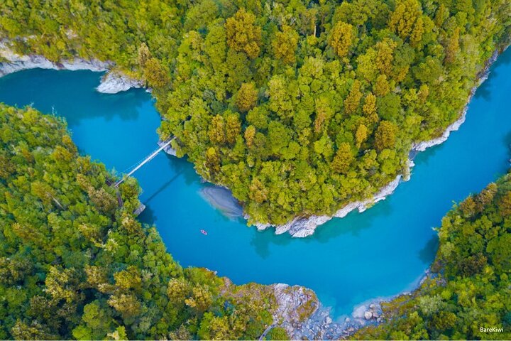 Tour a piedi della gola di Hokitika e del sentiero selvaggio in eBike