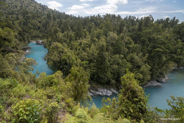 Tour a piedi della gola di Hokitika e del sentiero selvaggio in eBike