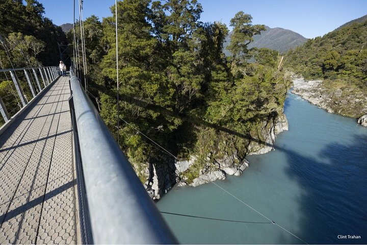 Tour a piedi della gola di Hokitika e del sentiero selvaggio in eBike
