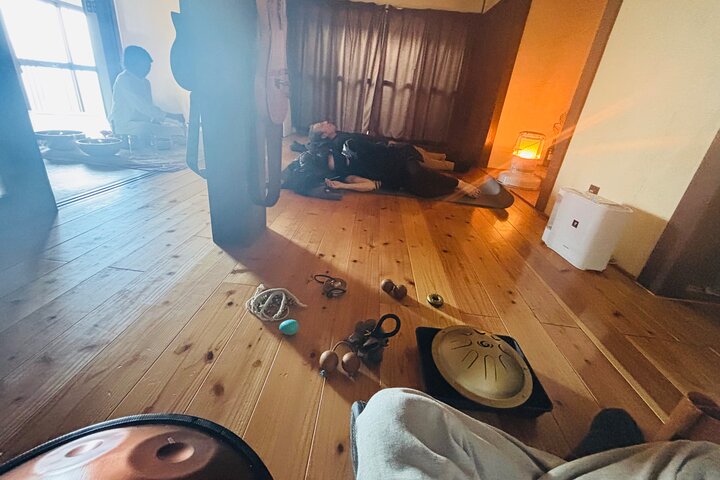 Bagno sonoro privato Meditazione in casa con vista sull'oceano e Beppu onsen