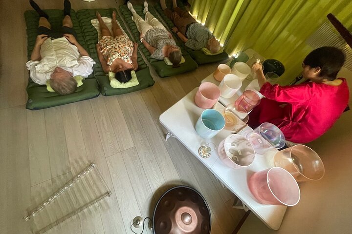 Bagno sonoro privato Meditazione in casa con vista sull'oceano e Beppu onsen