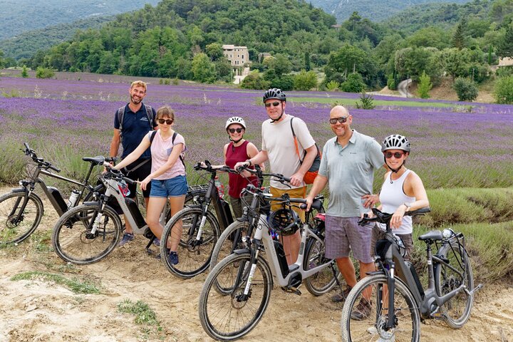 Ganztägige E-Bike-Tour in der Region Luberon von Avignon