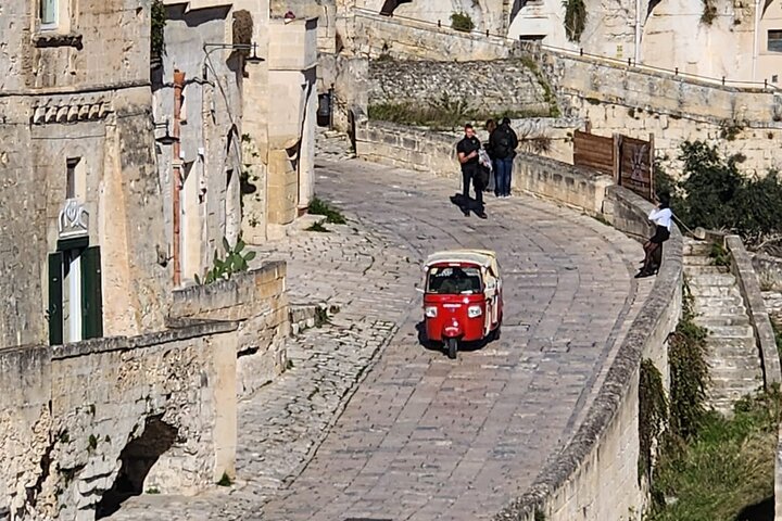 Tuk Tuk-tur i Matera - Historie, legender og anekdoter