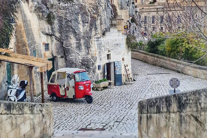 Tuk Tuk-tur i Matera - Historie, legender og anekdoter