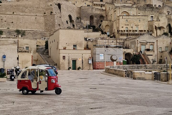 Tuk Tuk-tur i Matera - Historie, legender og anekdoter