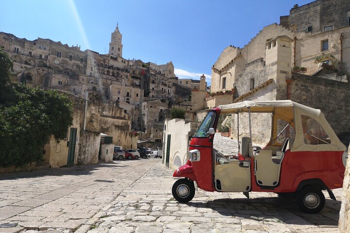 Tuk Tuk-tur i Matera - Historie, legender og anekdoter