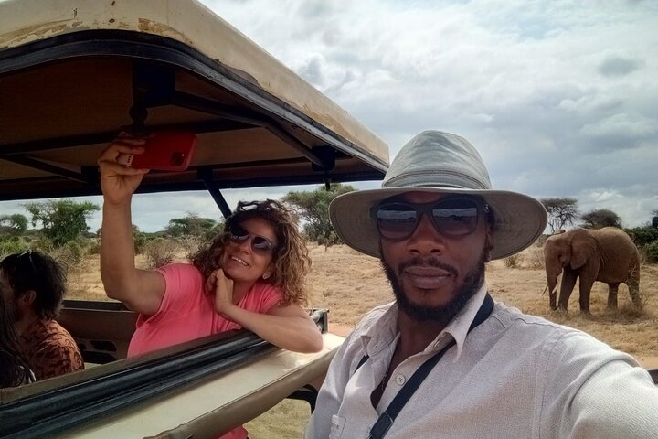 1 - Safari privado de día en Tsavo Este desde Mombasa, Malindi, Watamu