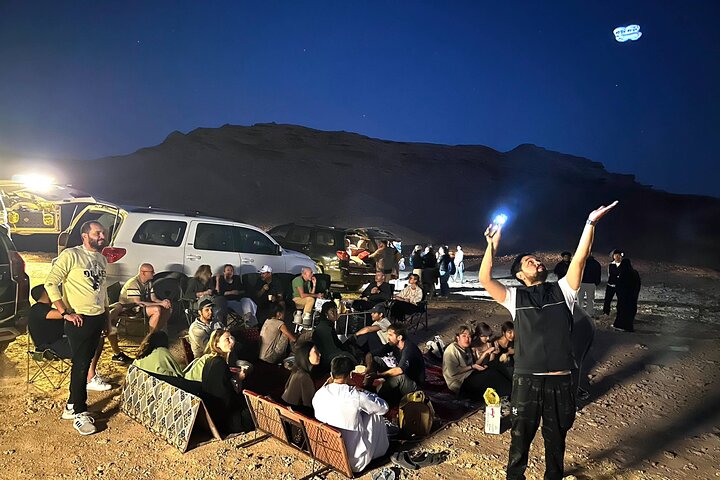 Sunset Edge of the World with Deers & Camels 4x4 Adventure Riyadh