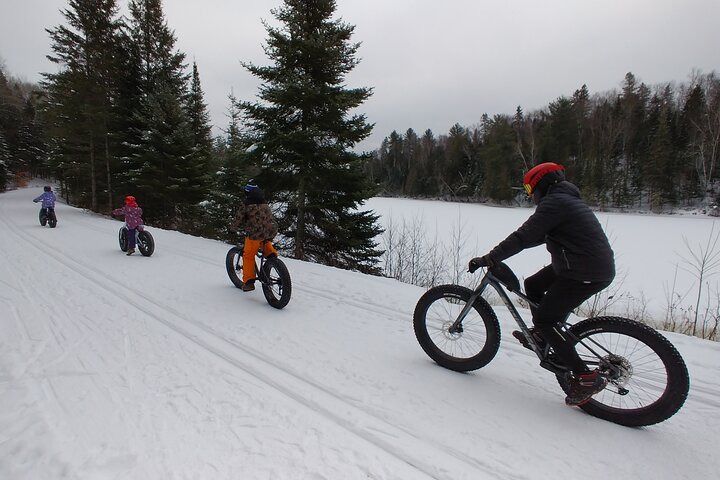 Fatbike hyra på Tremblant semesterorter