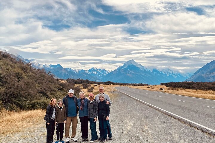 Excursion d'une journée au Mt Cook & Tekapo au départ de Christchurch (déjeuner inclus)