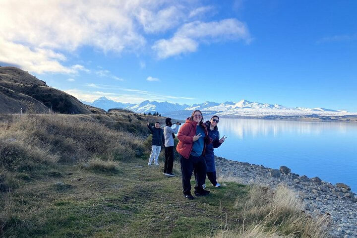 Excursão só de ida de Christchurch a Queenstown via Mt Cook e Lago Tekapo