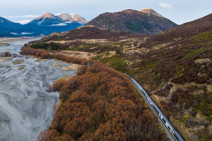 Christchurch nach Franz Josef Tagestour mit TranzAlpine