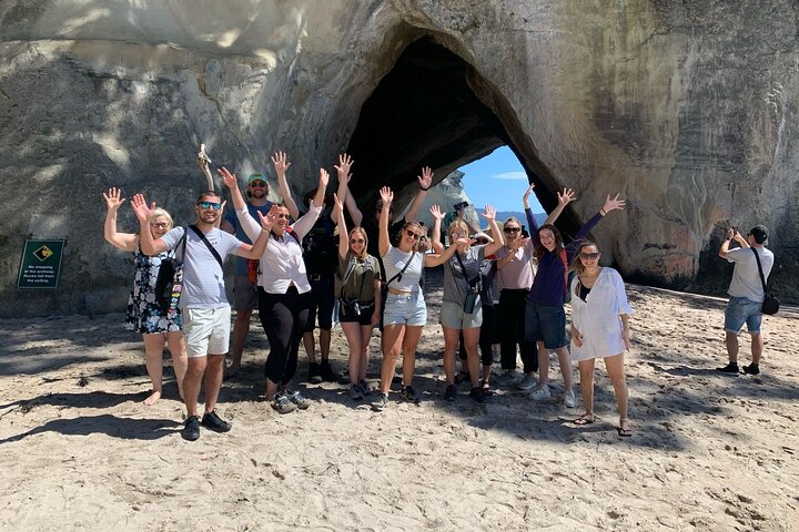 Cathedral Cove & Hot Water Beach Tour met kleine groep en lunch
