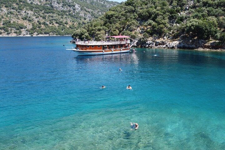 Gocek 12 Islands Cruise med lunsj og transfer fra Sarıgerme