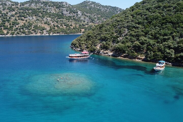 Gocek 12 Islands Cruise med lunsj og transfer fra Sarıgerme