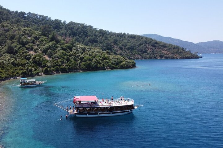 Gocek 12 Islands Cruise med lunsj og transfer fra Sarıgerme