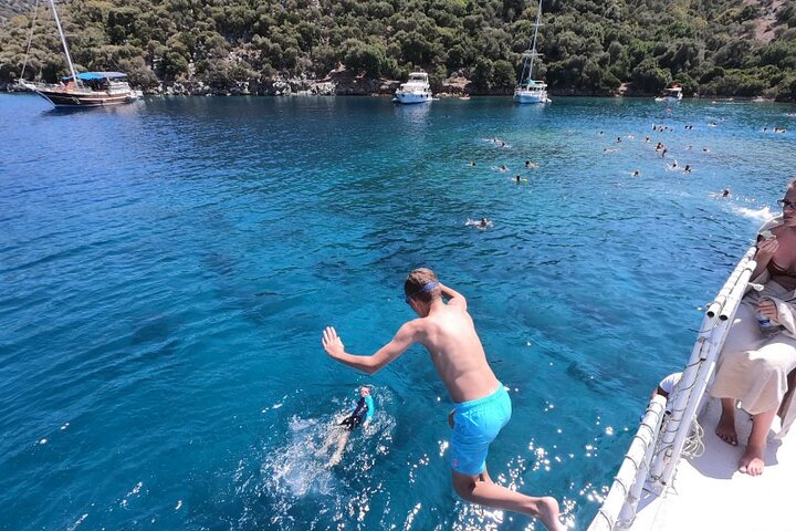Gocek 12 Islands Cruise med lunsj og transfer fra Sarıgerme