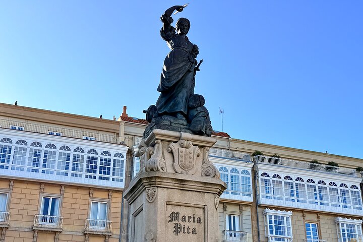 Historische wandeltocht in kleine groep door A Coruña