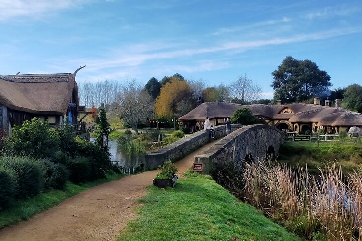 Visite de Hobbiton et des Grottes à Lucioles de Waitomo avec déjeuner depuis Auckland