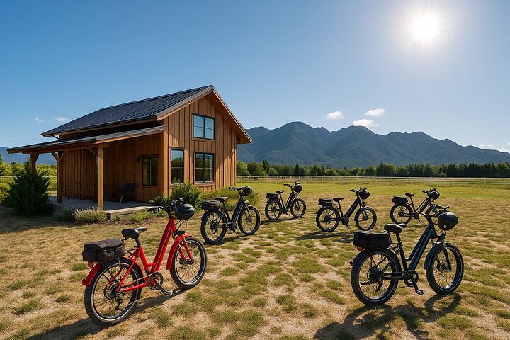 Paseo en bicicleta eléctrica por el Olympic Discovery Trail