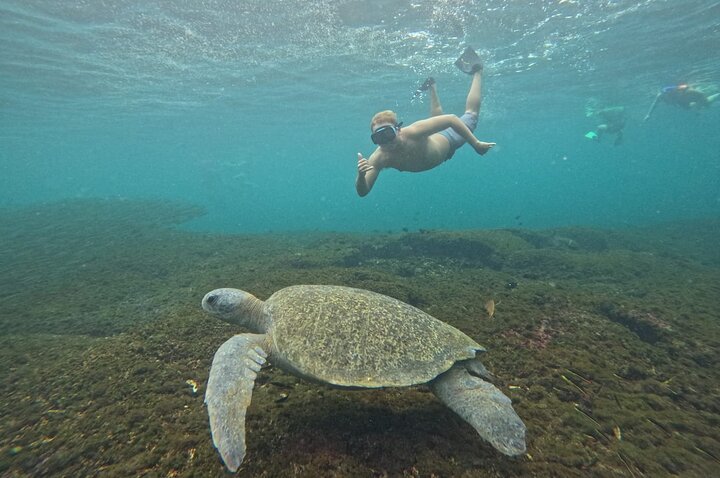 Excursão privada 9 Bayes of Huatulco a San Agustin + esportes Pesca