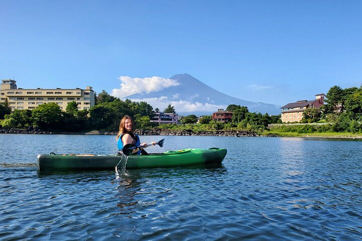 Excursión panorámica en kayak por el lago Kawaguchiko