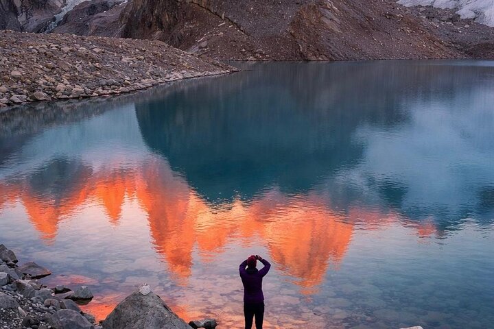 Privégroep Zonsopgang Nachtwandeling naar Mount Fitz Roy bij El Chalten