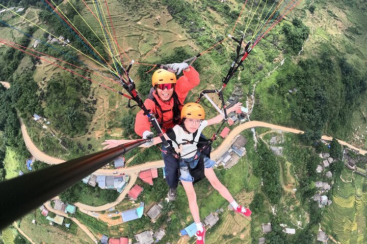 90 - Tour giornaliero di Sapa in parapendio – trasferimento in hotel incluso