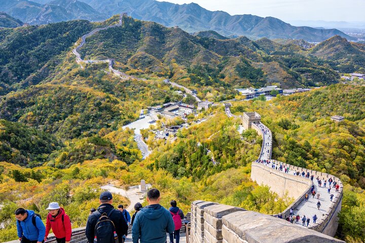 Tour privato di Pechino: Mutianyu/Badaling Grande Muraglia e Casa dei Panda