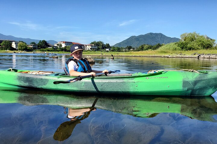 Excursión panorámica en kayak por el lago Kawaguchiko