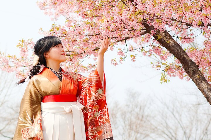 Paseo en Kimono Auténtico Privado en Nostálgico Village, Minakami