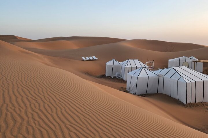 Übernachtung Desert Escape Foum Zguid nach Erg Chigaga Dunes