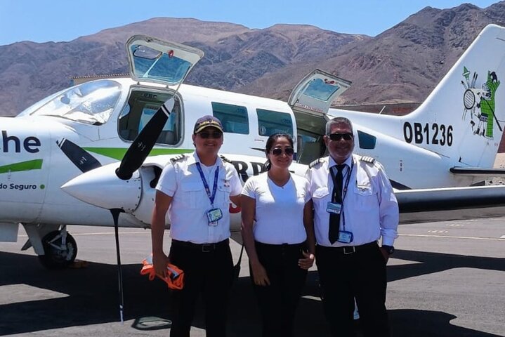 Desde Ica Sobrevuelo las Líneas de Nazca con traslados incluidos