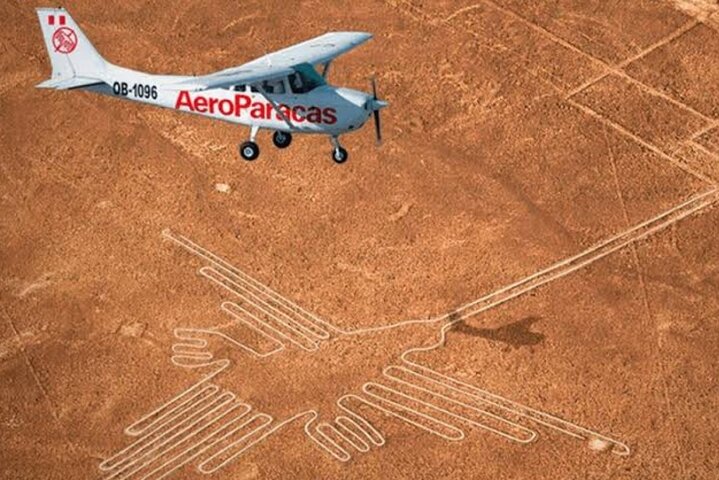 Desde Ica Sobrevuelo las Líneas de Nazca con traslados incluidos