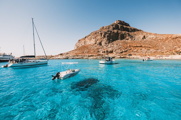 Crucero de lujo en catamarán por Balos & Gramvousa desde Kissamos