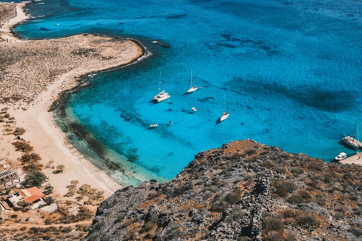 Crucero de lujo en catamarán por Balos & Gramvousa desde Kissamos