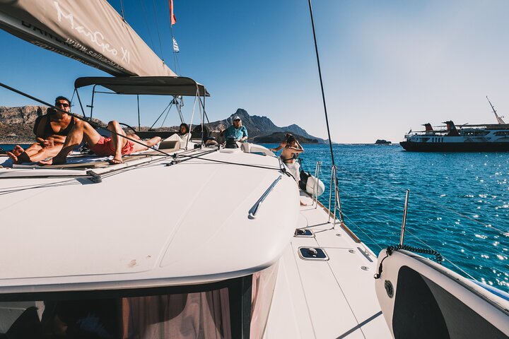 Crucero de lujo en catamarán por Balos & Gramvousa desde Kissamos