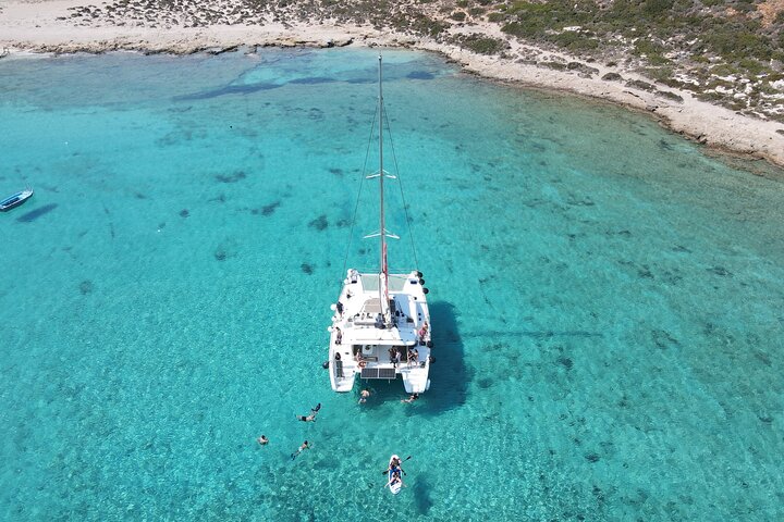 Crucero de lujo en catamarán por Balos & Gramvousa desde Kissamos