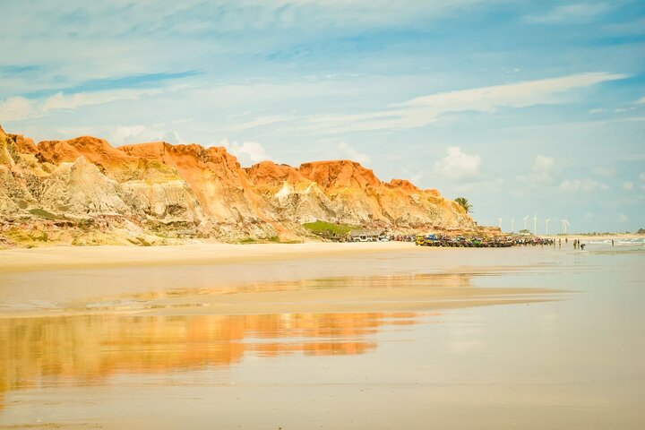 Visitez 3 plages en 1 jour (Morro Branco, Praia das Fontes et Canoa Quebrada)
