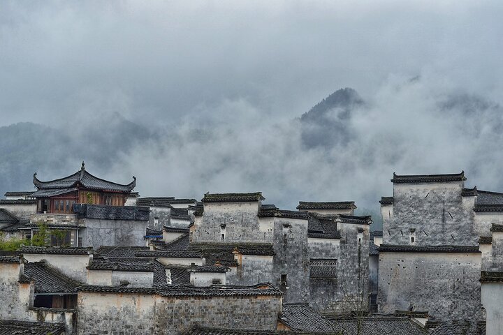 Privat Huangshan 4-dagars tur till Yellow Mountain och Hongcun Village